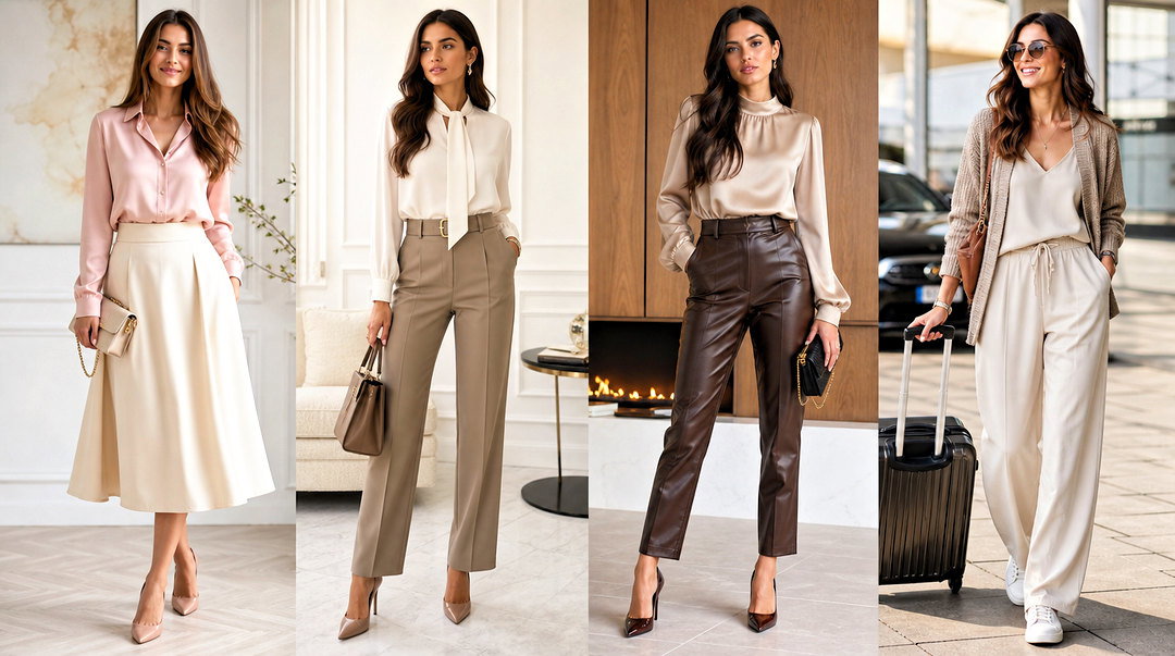 50 Silk Top Outfit Classy Ideas for Effortless Evening Style