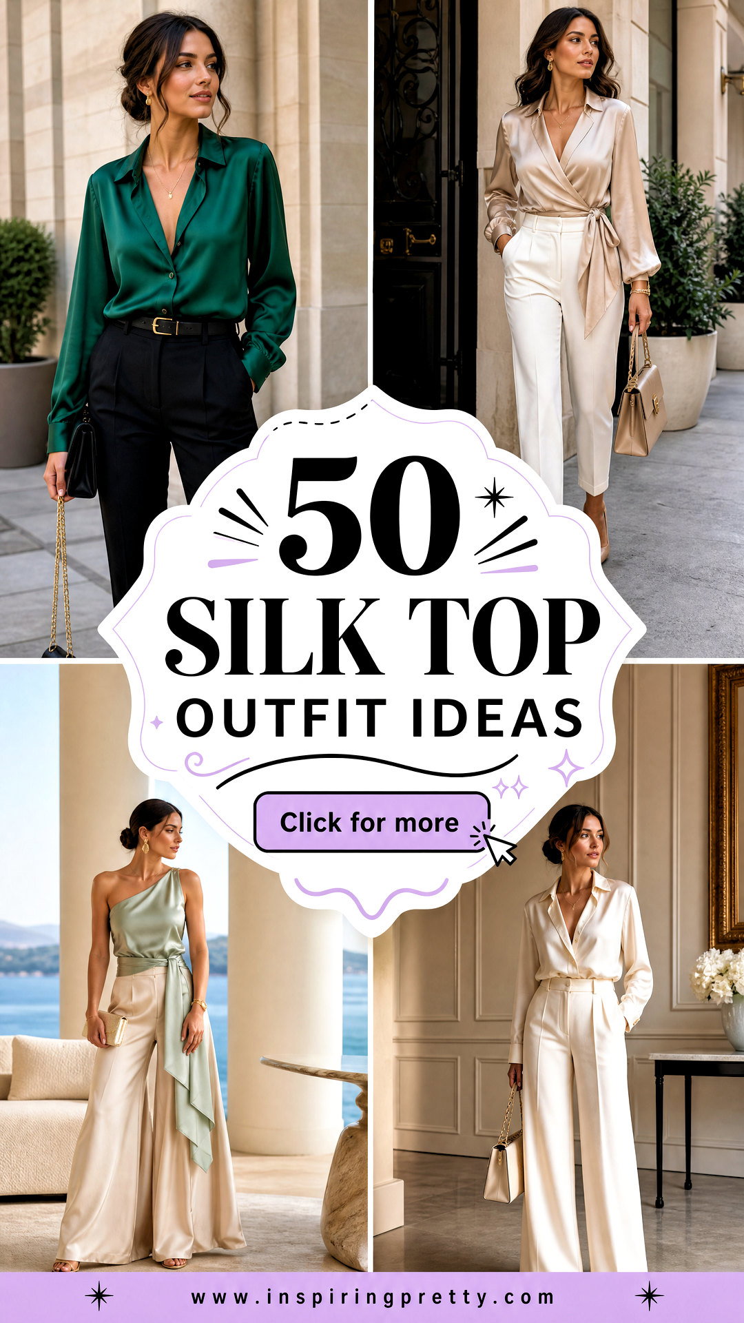 50 Silk Top Outfit Ideas for Polished Looks in Every Season - 50 Silk Top Outfit Ideas for Polished Looks in Every Season