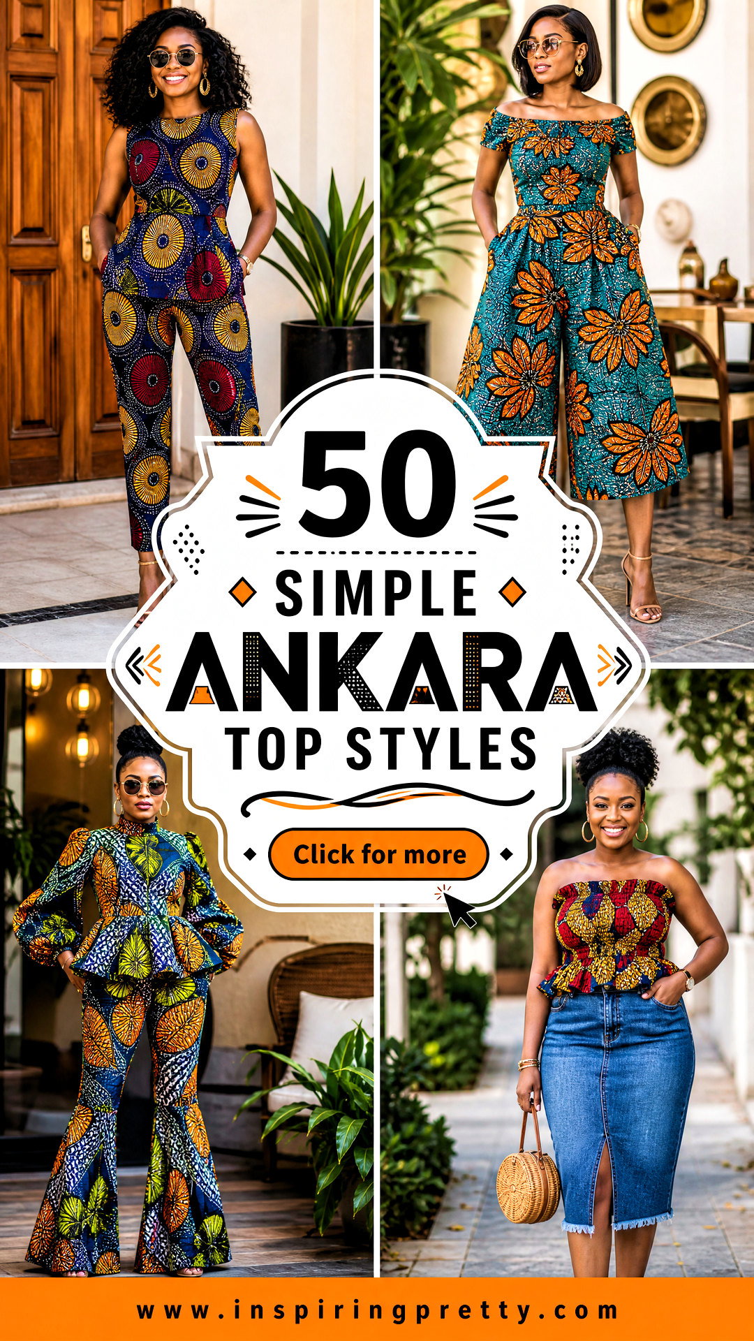 50 Simple Ankara Top Styles for Chic Everyday and Event Wear - 50 Simple Ankara Top Styles for Chic Everyday and Event Wear