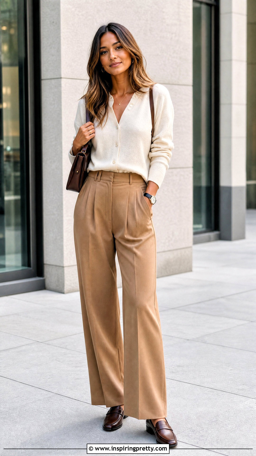 Sincerely Jules Cardigan Top With Pleated Trousers - 20 Sincerely Jules Tops outfit ideas