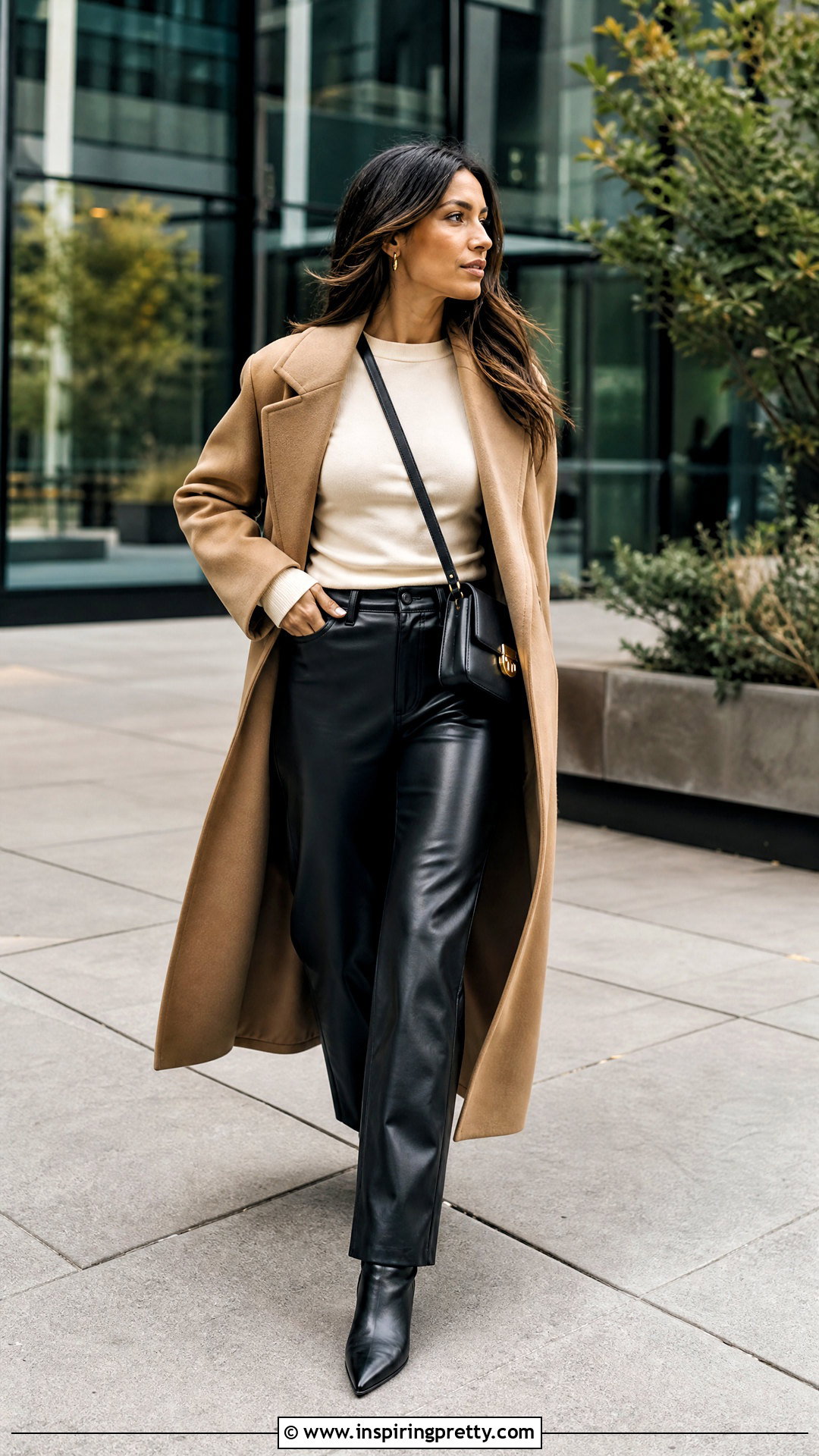 Sincerely Jules Long Sleeve Top With Faux Leather Pants - 20 Sincerely Jules Tops outfit ideas