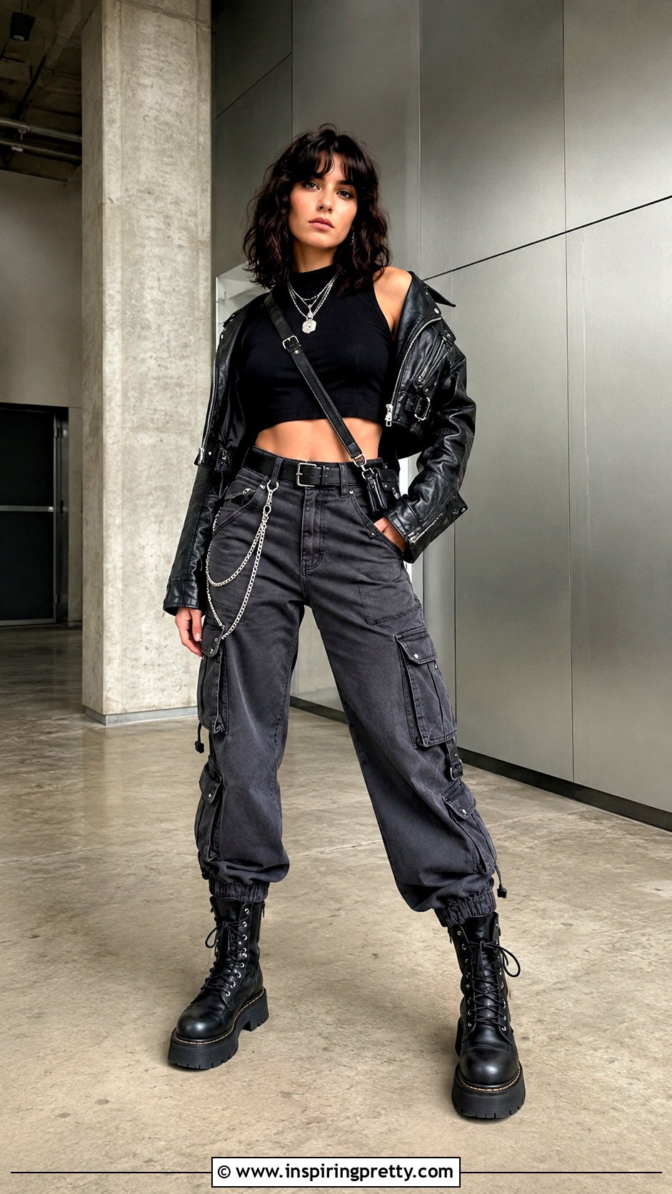Sirius Black Crop Top With Cargo Pants - 20 sirius black in a crop top outfit ideas