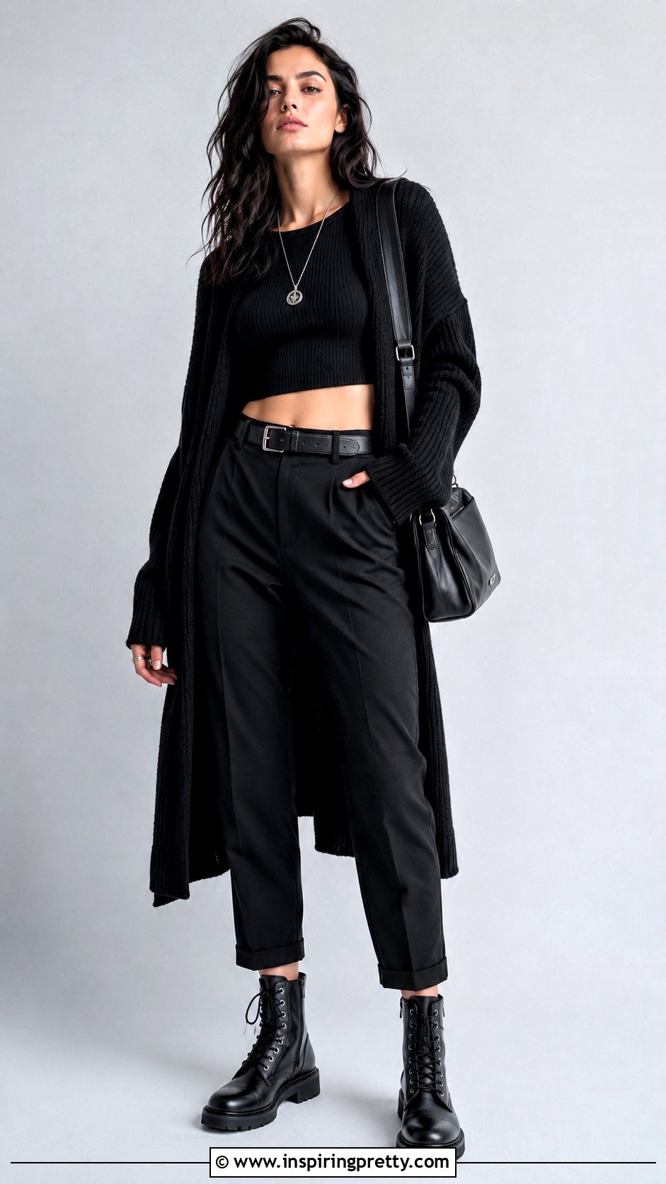 Sirius Black Monochrome Crop Top Outfit - 20 sirius black in a crop top outfit ideas