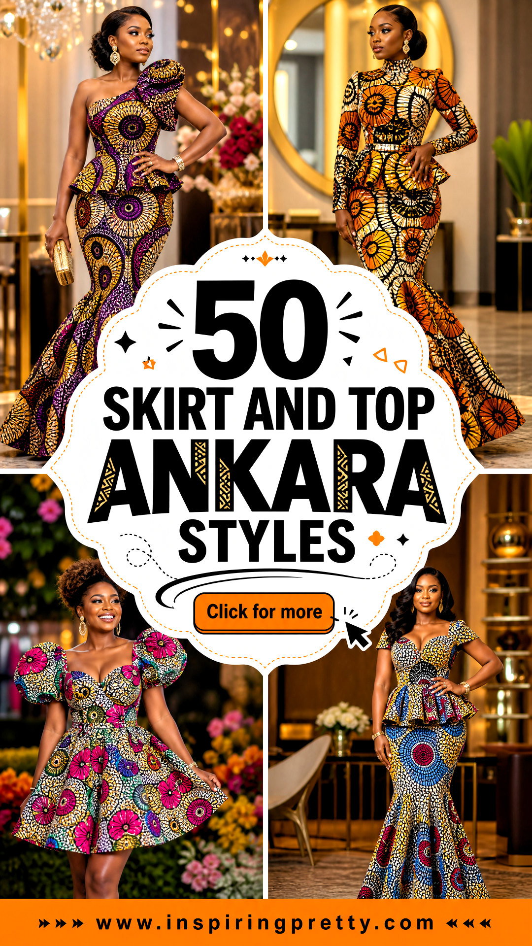 50 Skirt and Top Ankara Styles for Vibrant Special Events - 50 Skirt and Top Ankara Styles for Vibrant Special Events