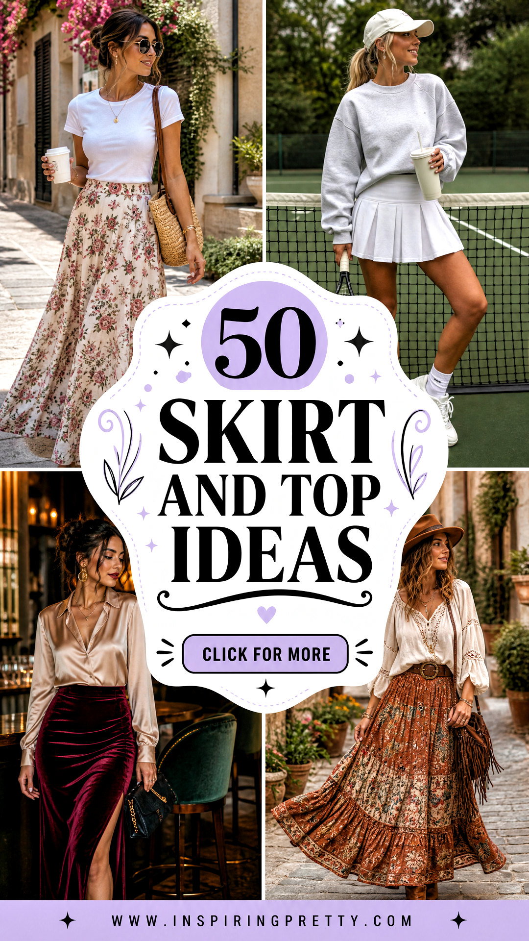 50 Skirt and Top Ideas for Chic Outfits in Every Season - 50 Skirt and Top Ideas for Chic Outfits in Every Season