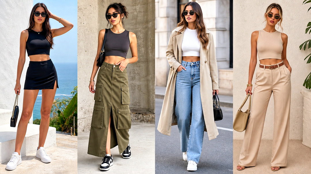 50 Sleeveless Crop Top Outfit Ideas for Chic Summer Style