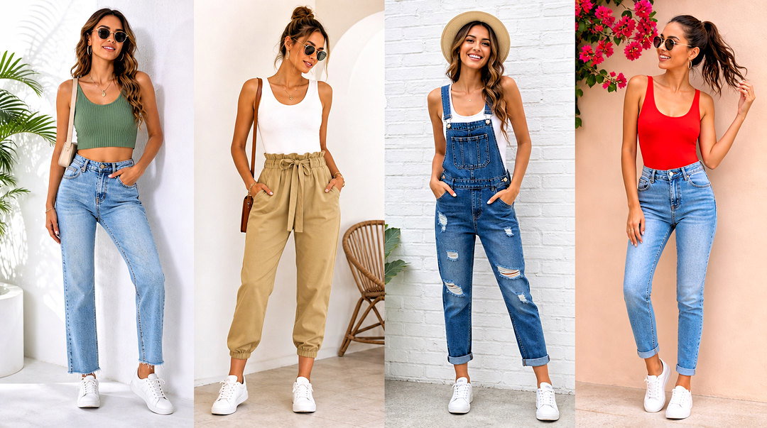 50 Sleeveless Tank Top Outfit Ideas for Easy Summer Style