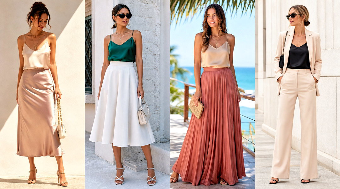 20 Slip Cami Top Outfit Ideas for Effortless Date-Night Style