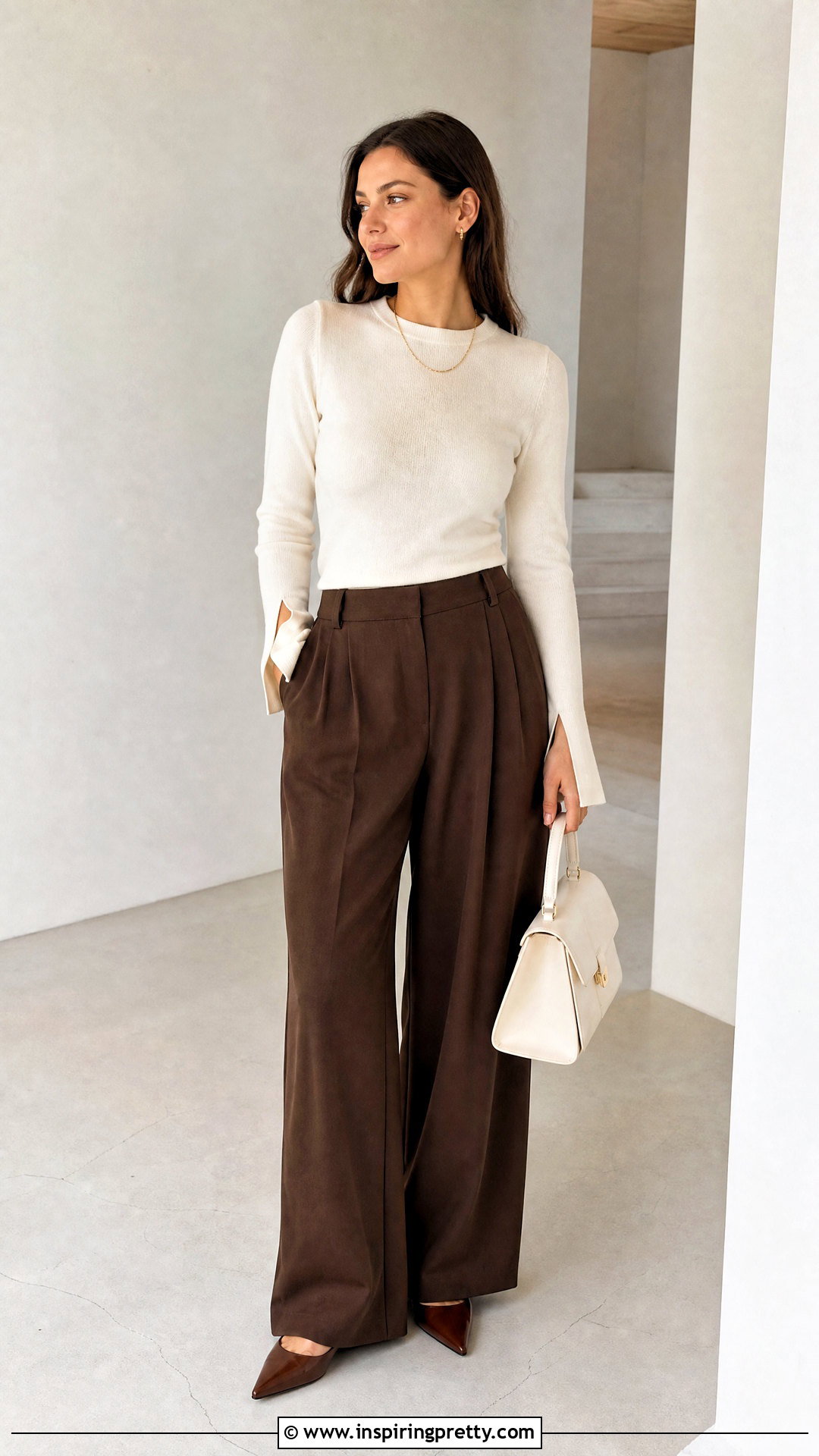 Slit Cuff Sleeve Top Outfit - 50 top sleeves designs