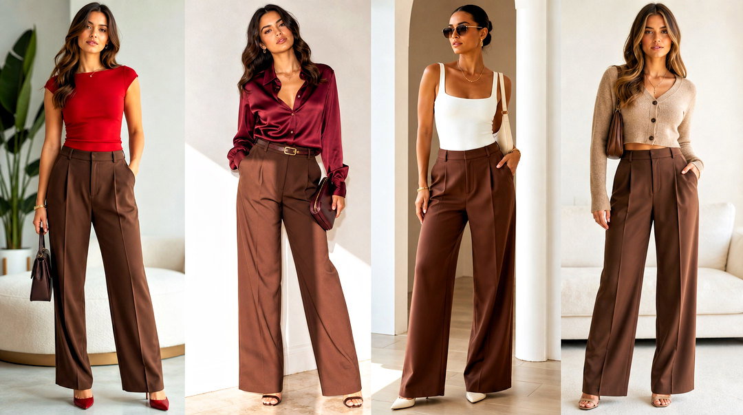 25 Smart Ways What Top Goes With Brown Pants for Every Season