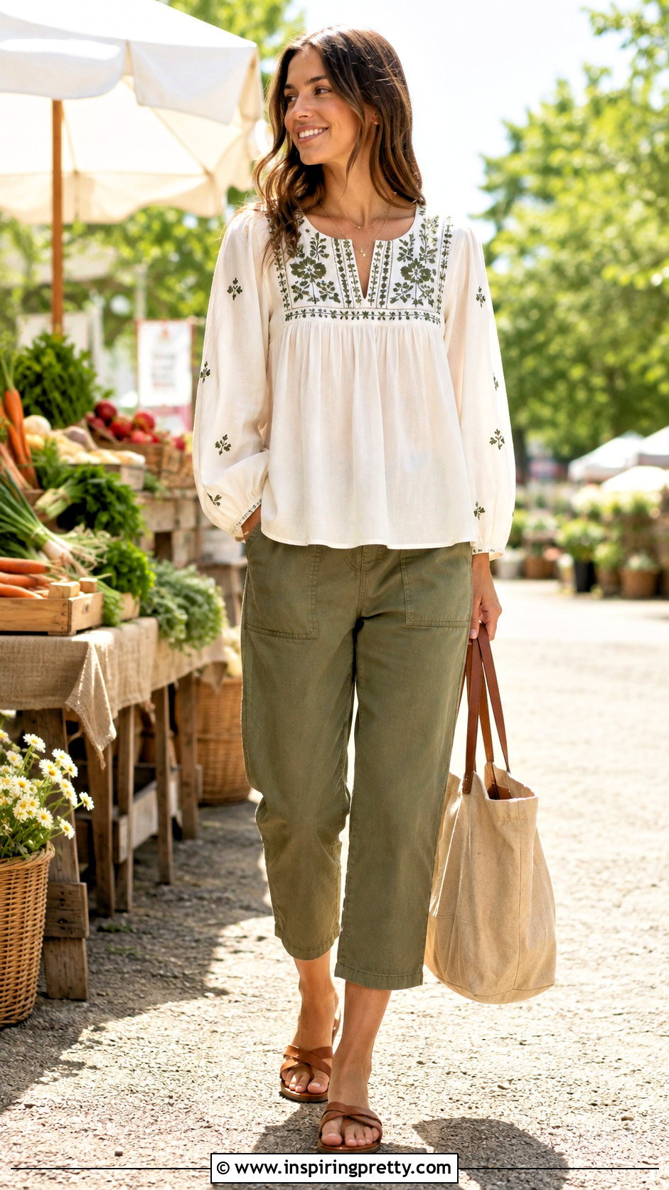 Smock Top With Cropped Trousers - 50 types of tops with names