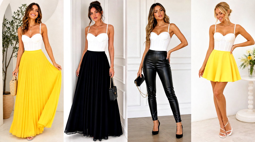 20 Snow White Corset Top Outfit Ideas for Fairytale Style