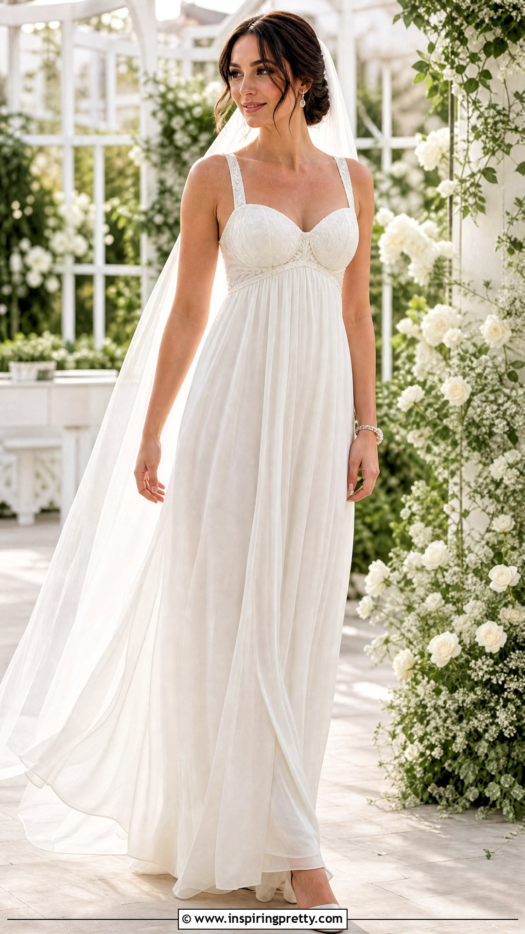 Soft Corset Empire Wedding Dress - 50 corset top wedding dress outfit ideas