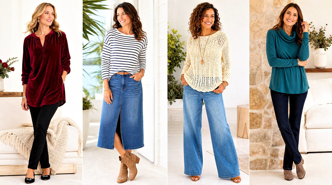 20 Soft Surroundings Tops Outfit Ideas for Cozy Everyday Chic
