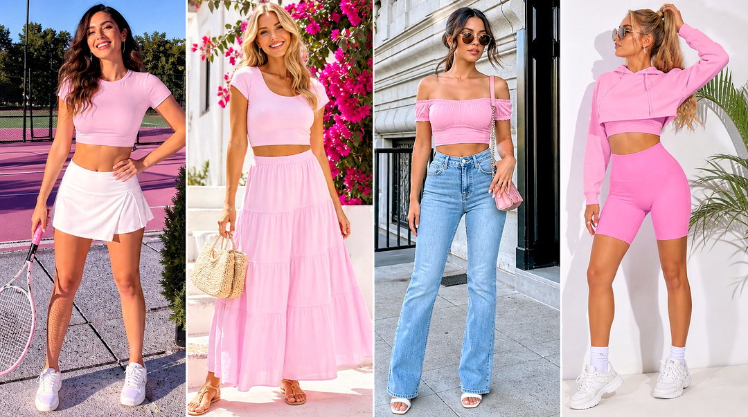 25 Sorority Crop Top Outfit Ideas for Chic Campus Style