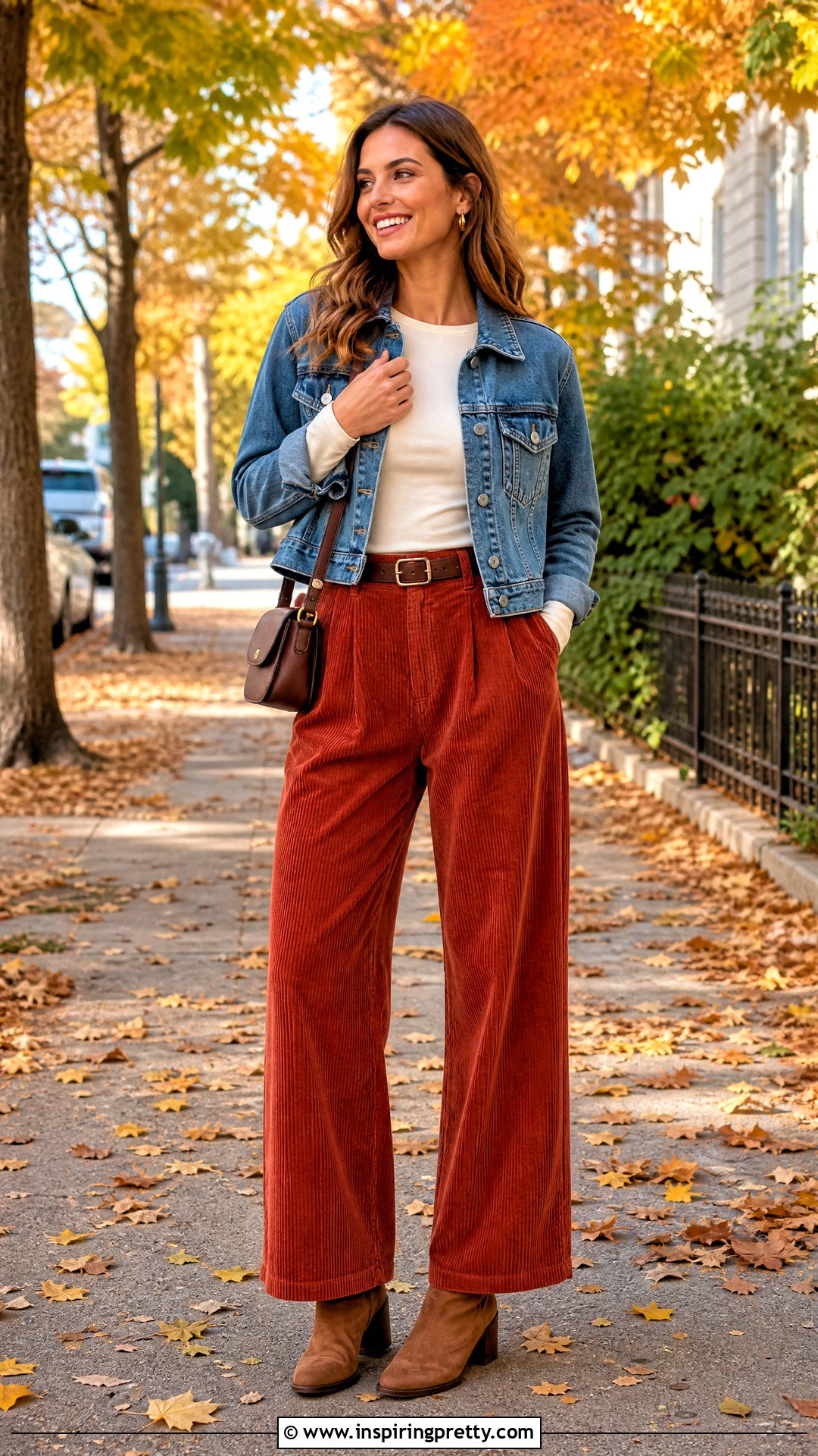Spandex Long Sleeve Top With Corduroy Pants - 25 spandex long sleeve top outfit ideas