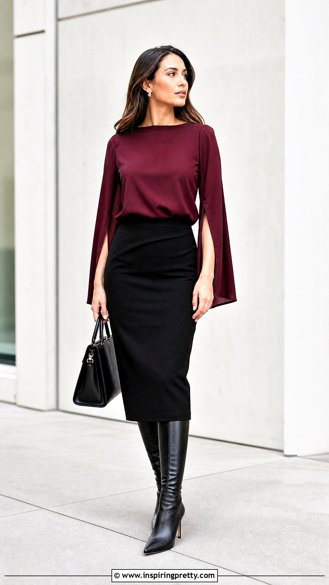 Split Sleeve Top Fall Outfit - 20 Fall Tops 2024