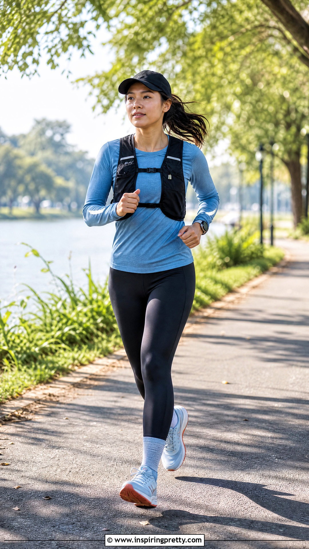 Sport Top With Running Vest And Leggings - 50 Sport Top outfit ideas