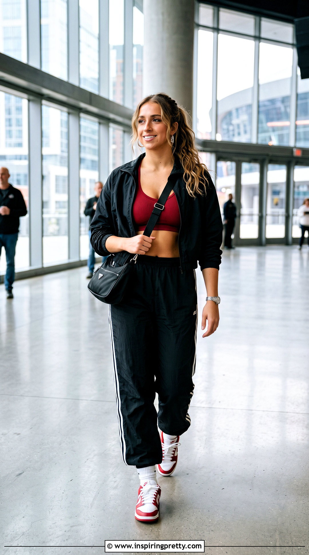 Sports Bra Top With Track Pants - 20 tate mcrae bra top outfit ideas