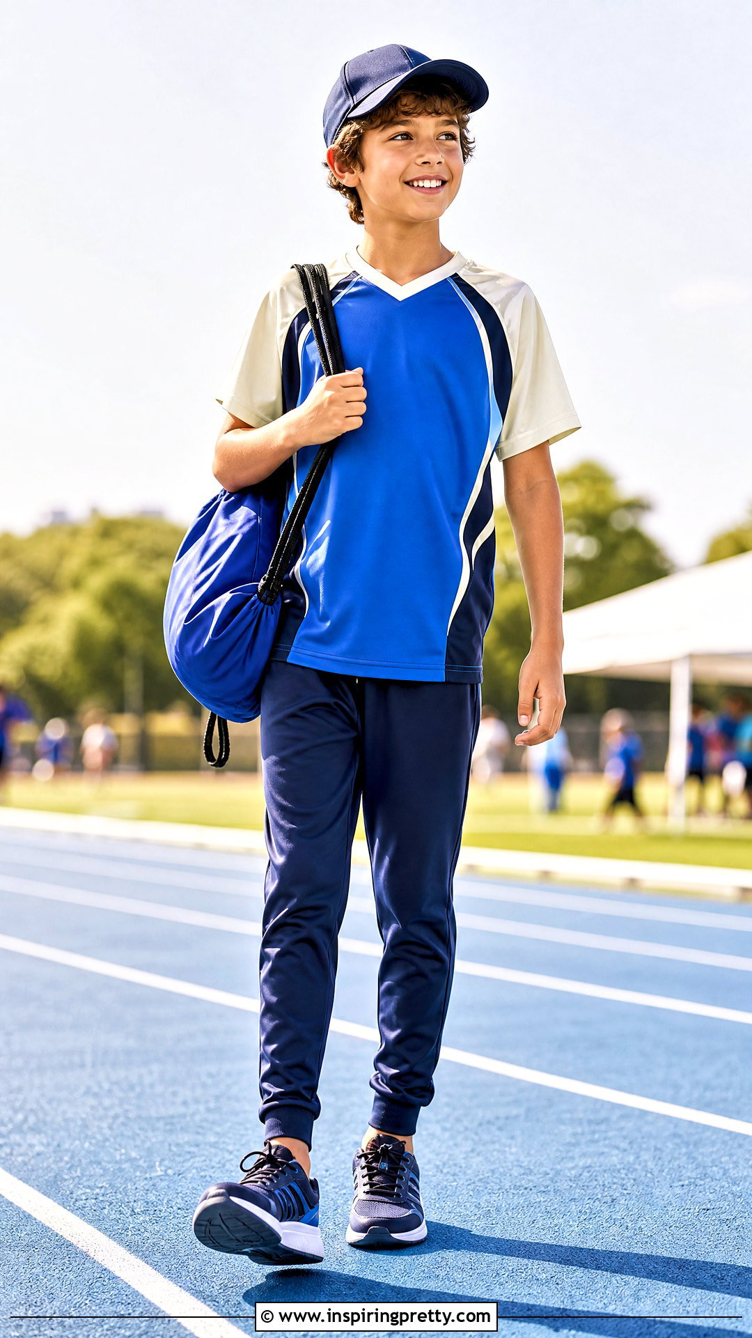 Sports Jersey Top With Track Pants - 50 latest kids top designs