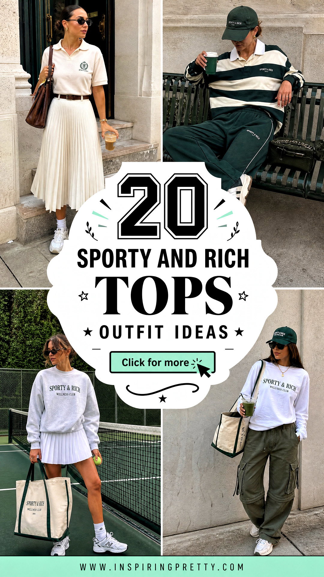 20 Sporty and Rich Tops Outfit Ideas for Luxe Off-Duty Style - 20 Sporty and Rich Tops Outfit Ideas for Luxe Off-Duty Style