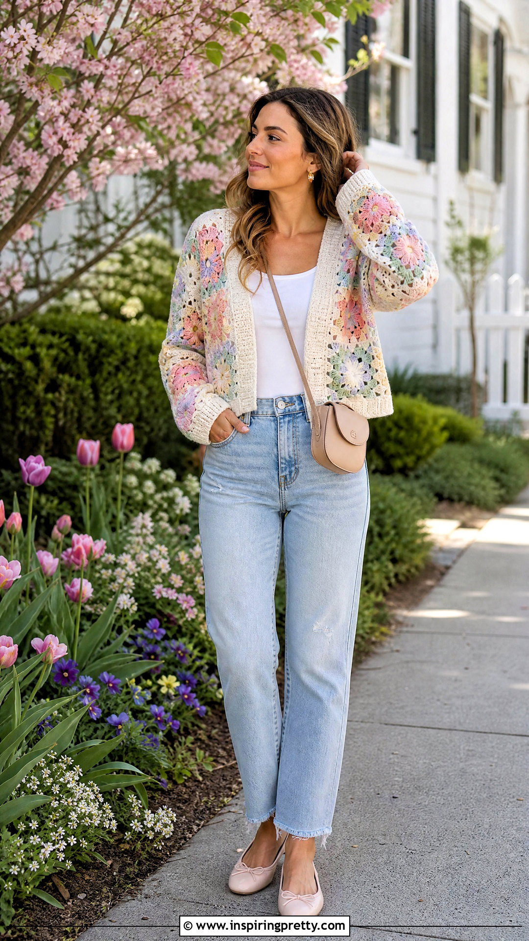 Spring Crochet Cardigan Outfit - 50 top uncinetto outfit ideas