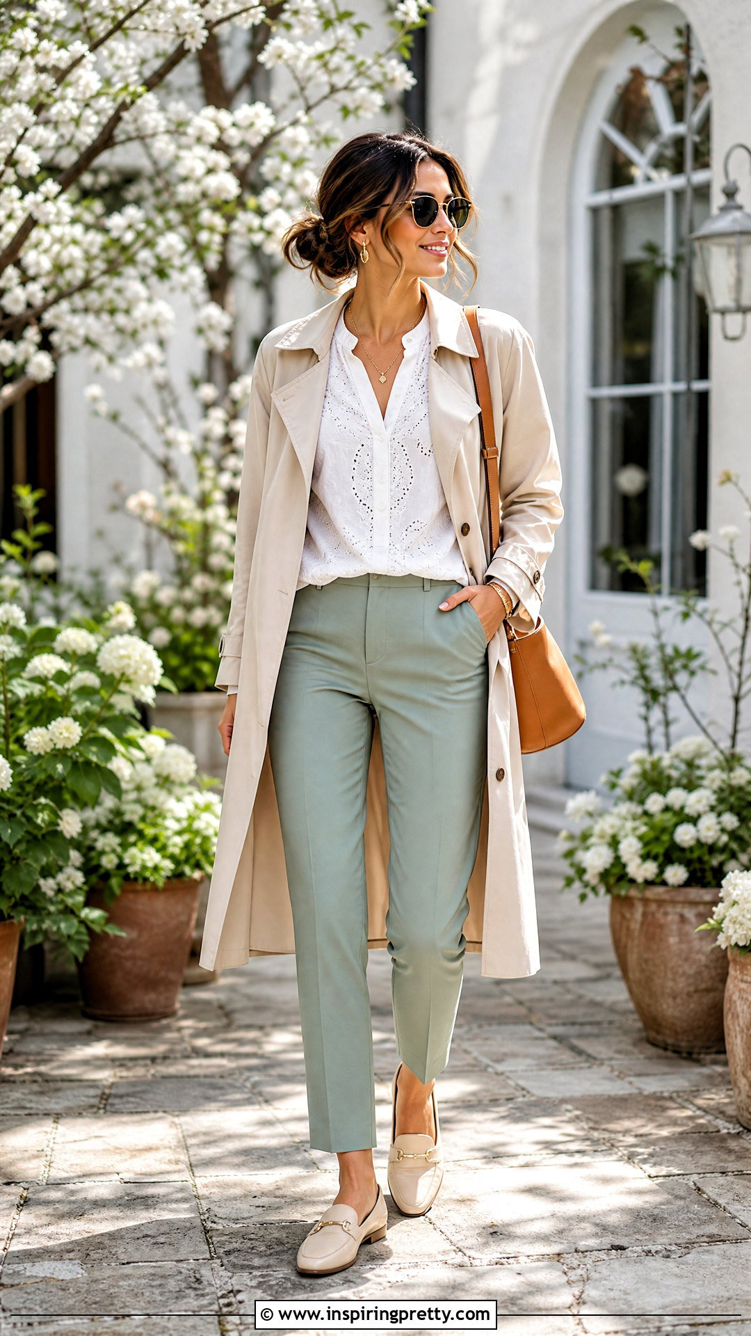 Spring Eyelet Long Sleeve Top Outfit - 50 long sleeve tops aesthetics