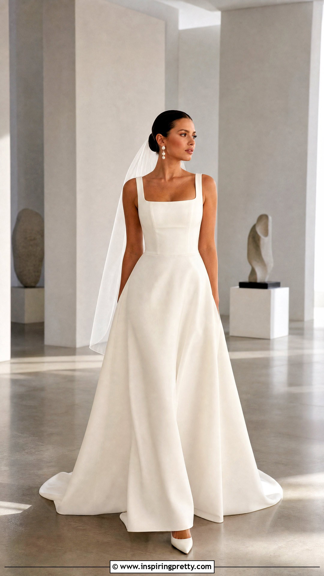 Square Neck Bustier Wedding Dress - 25 wedding dress with bustier top outfit ideas
