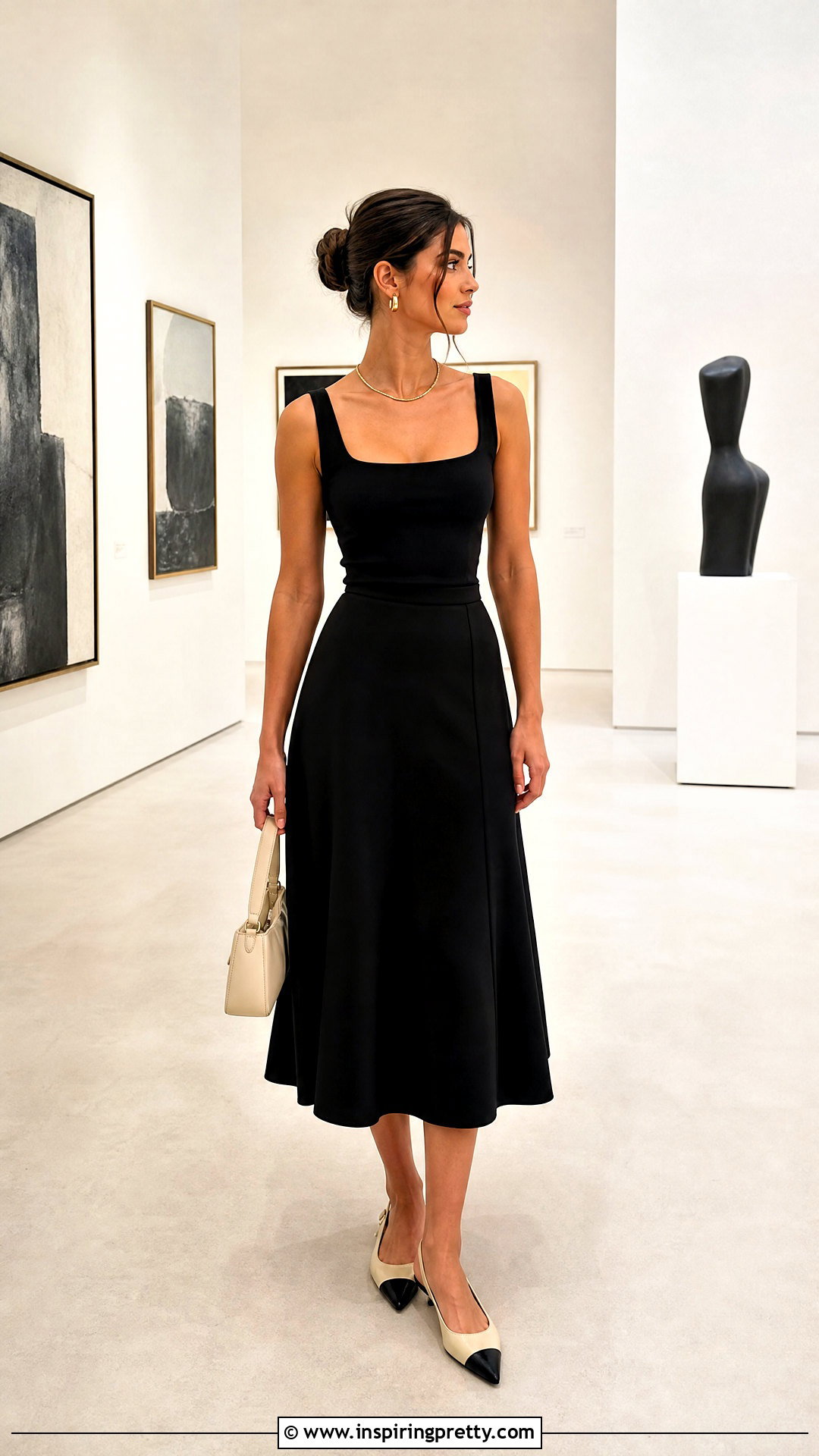 Square Neck Tank Top With a Matching Skirt - how to style a tank top (50 ways)