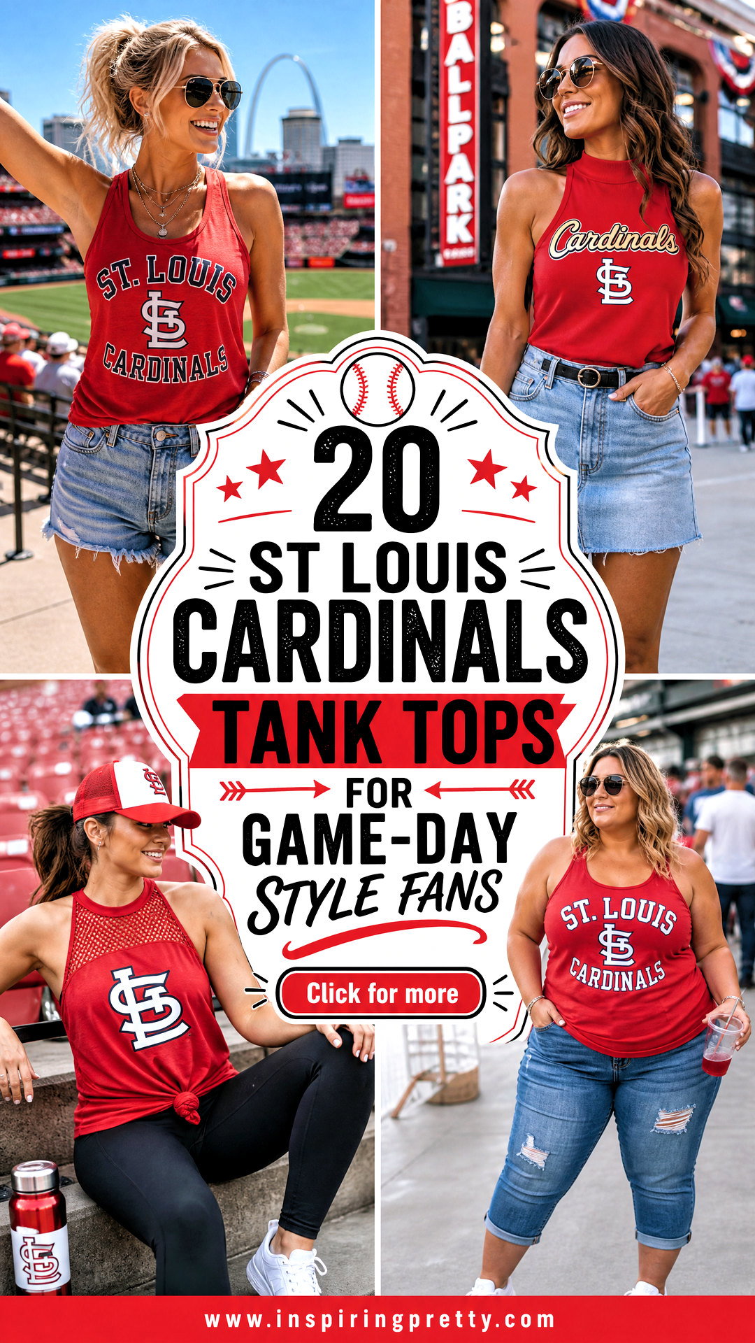 20 St Louis Cardinals Tank Tops for Game-Day Style Fans - 20 St Louis Cardinals Tank Tops for Game-Day Style Fans