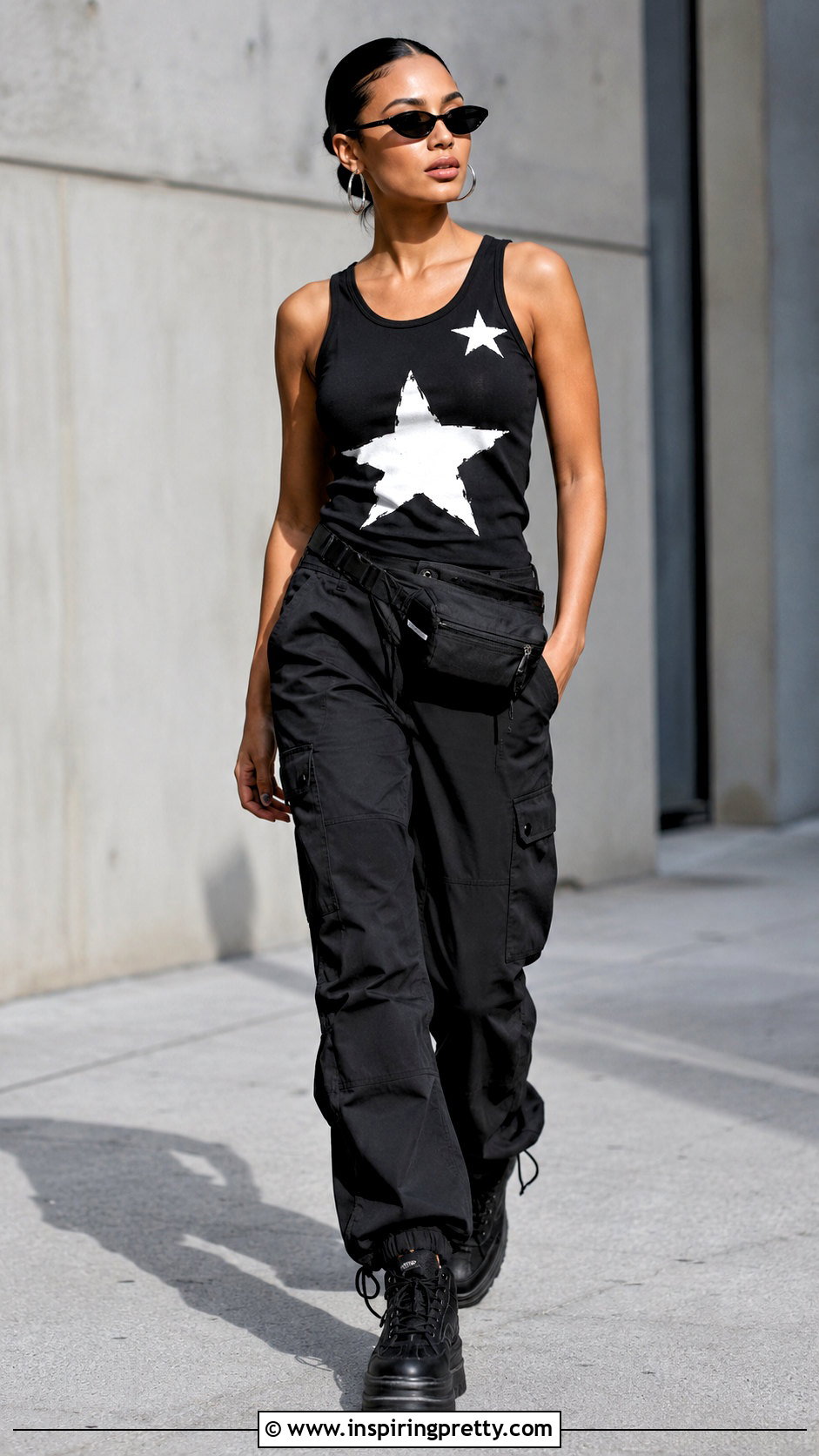 Stenciled Tank Top - How To Customize Tank Tops (20 Ways)