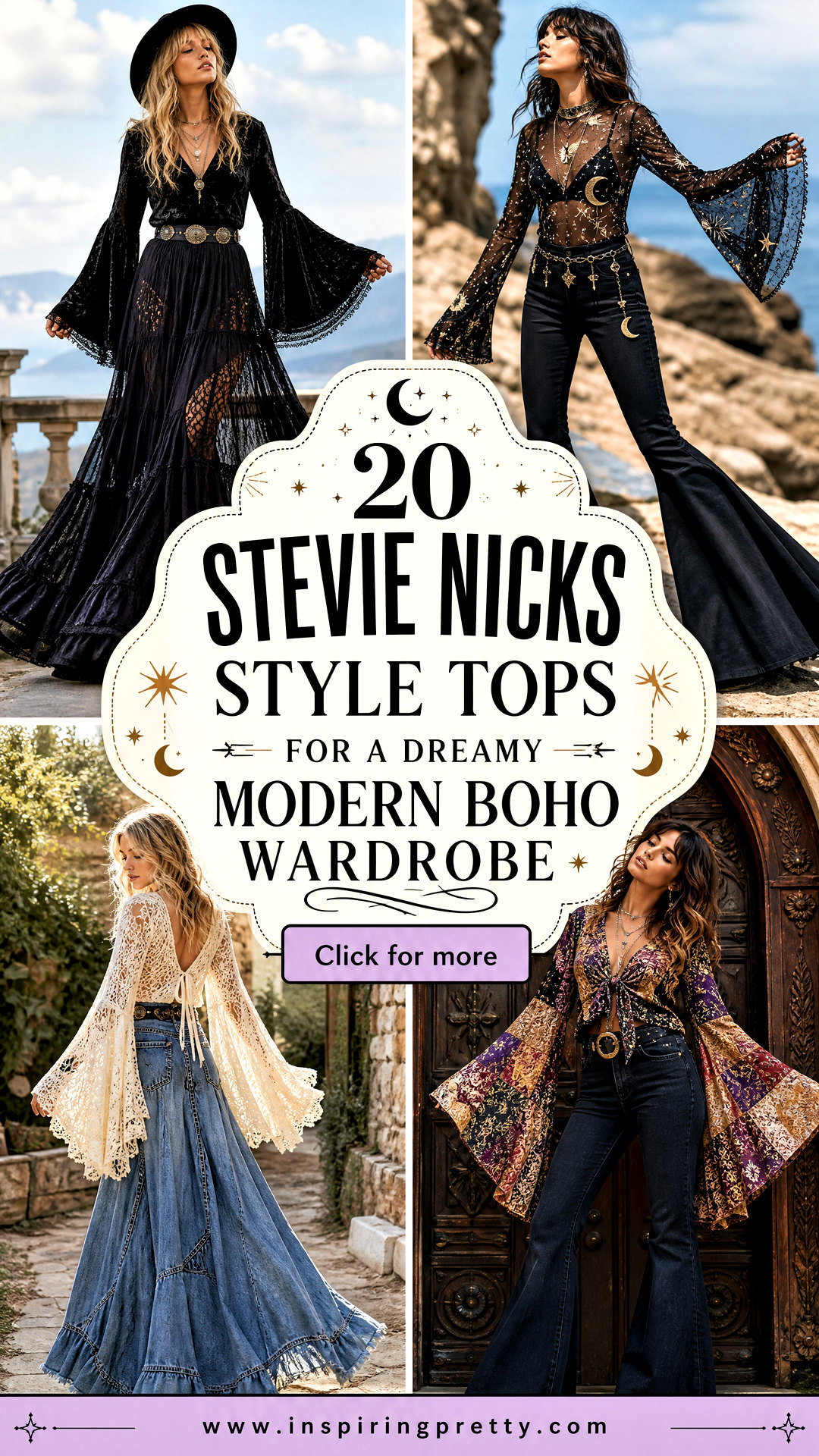 20 Stevie Nicks Style Tops for a Dreamy Modern Boho Wardrobe - 20 Stevie Nicks Style Tops for a Dreamy Modern Boho Wardrobe