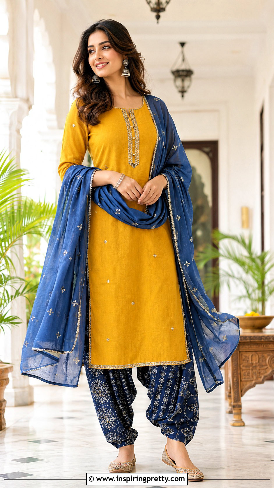 Straight Kurti With Salwar Pants - 50 kurti tops outfit ideas