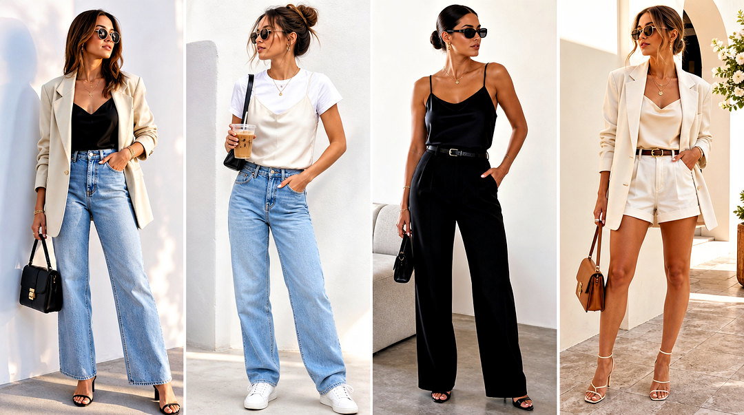 50 Strappy Top Outfit Ideas for Effortless Summer Style