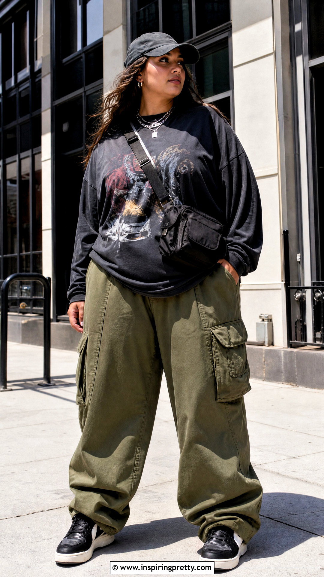Streetwear Oversized Long Sleeve Top Outfit - 50 long sleeve tops aesthetics