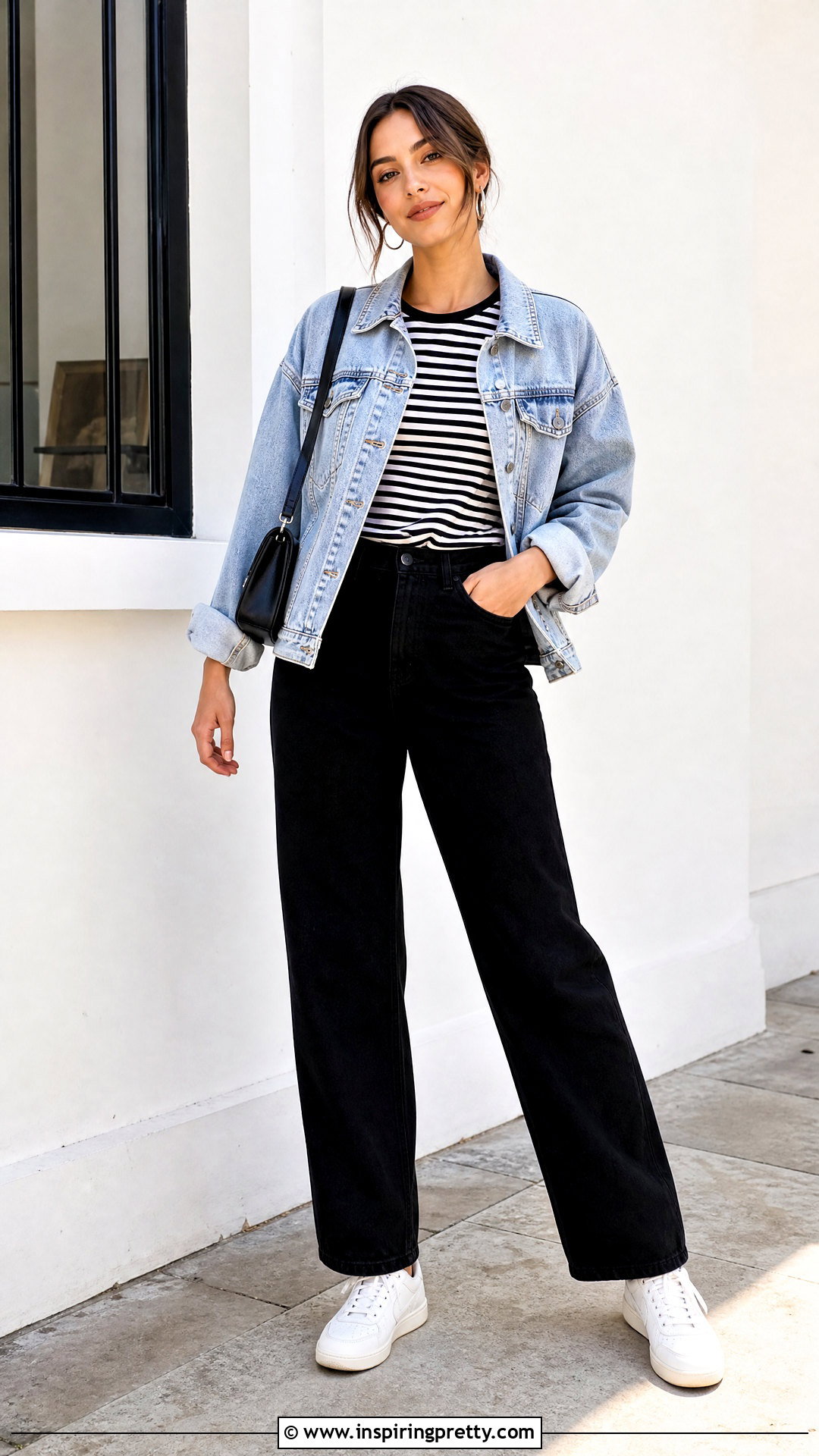 Striped T Shirt With Black Jeans - 50 top stricken ideas