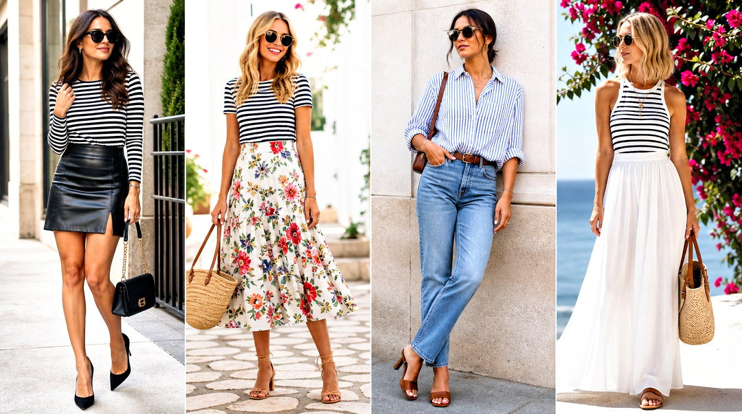50 Striped Top Outfit Ideas for Timeless Everyday Style