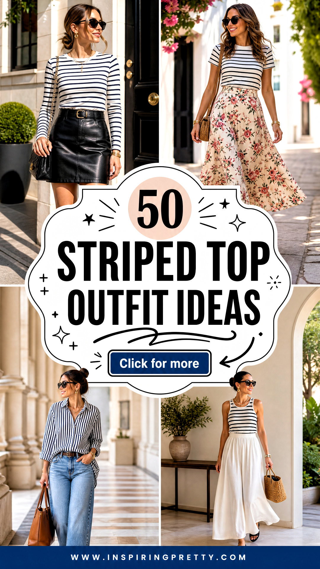 50 Striped Top Outfit Ideas for Timeless Everyday Style - 50 Striped Top Outfit Ideas for Timeless Everyday Style
