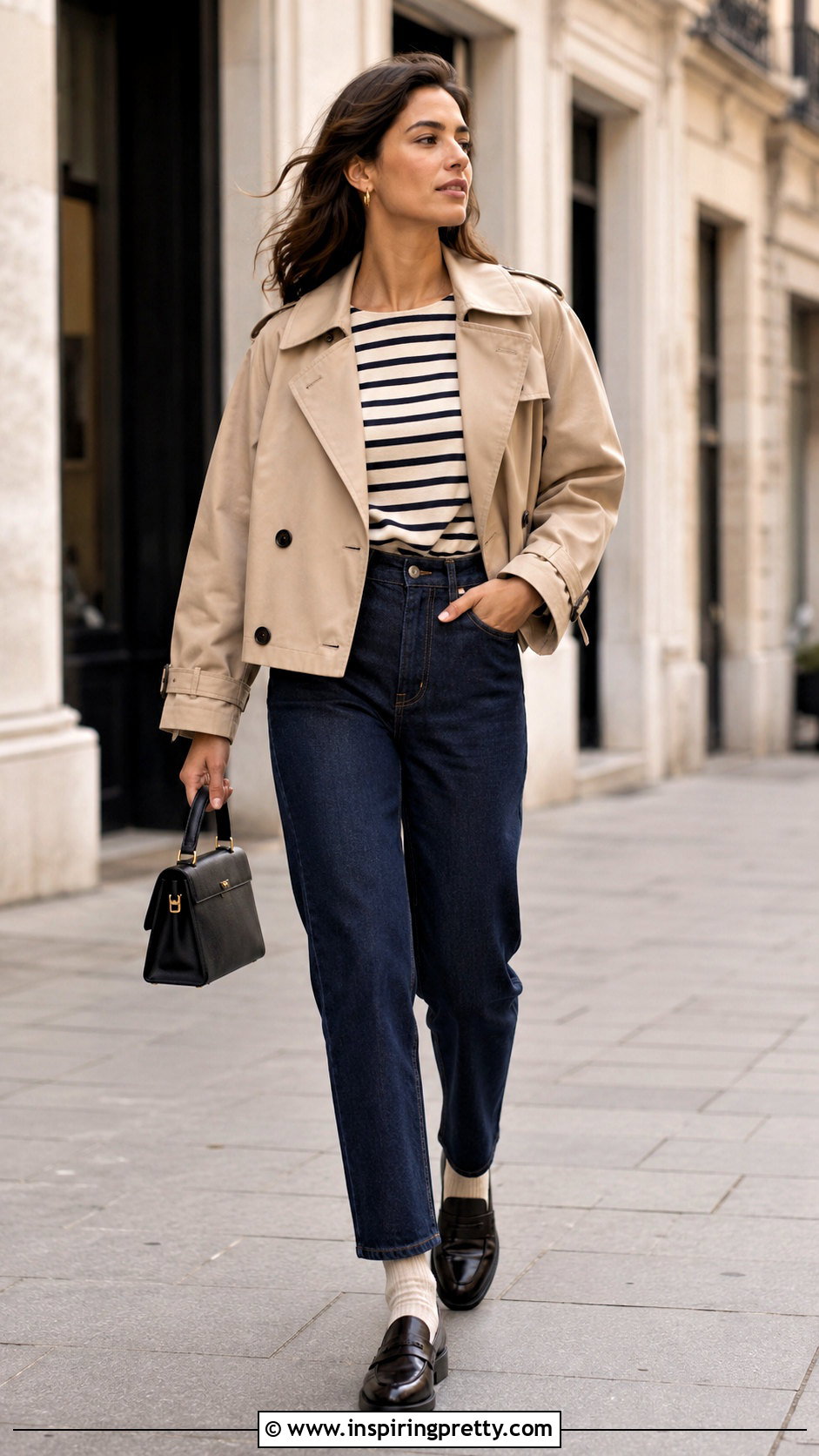Striped Urban Outfitters Boat Neck Top With Straight Leg Jeans - 20 urban outfitters boat neck tops
