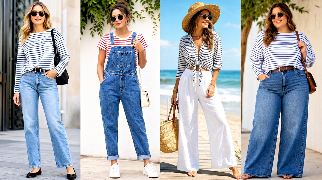 50 Stripes Top Outfit Ideas for Fresh, Easy Everyday Styling