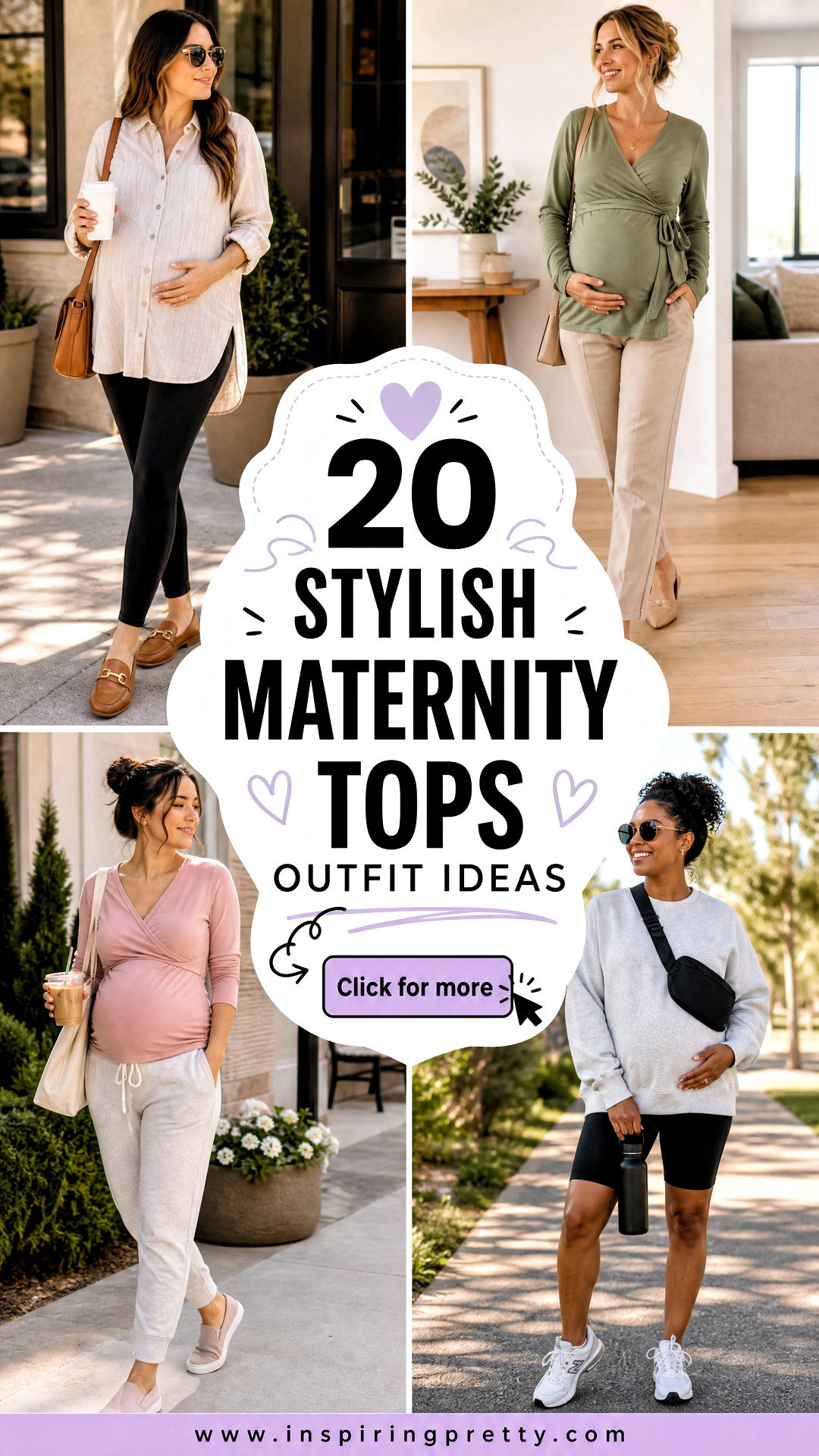 20 Stylish Maternity Tops Outfit Ideas for Every Trimester - 20 Stylish Maternity Tops Outfit Ideas for Every Trimester