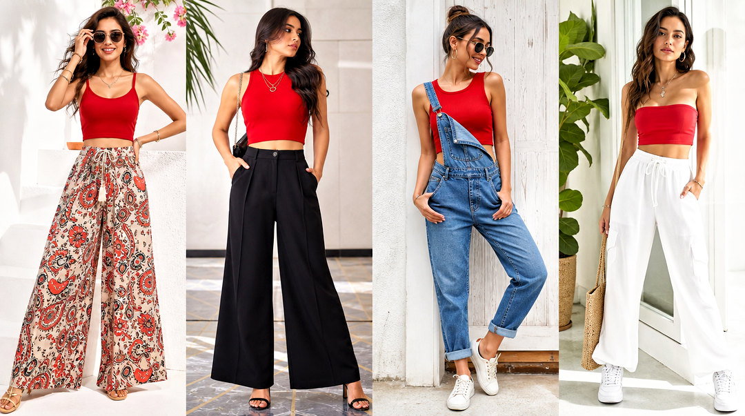 20 Summer Red Crop Top Outfit Ideas for Bold Weekend Looks