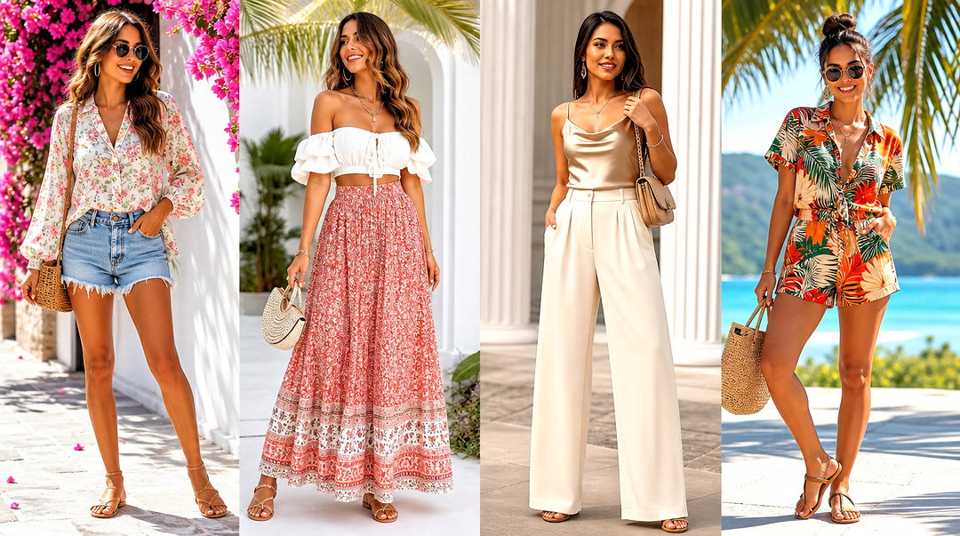 50 Summer Tops Outfits for Effortless Vacation-Ready Style