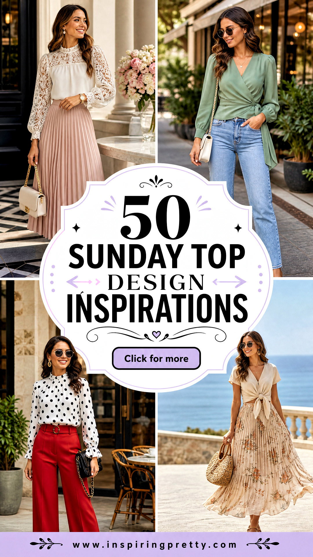 50 Sunday Top Design Inspirations for Elegant Weekend Looks - 50 Sunday Top Design Inspirations for Elegant Weekend Looks