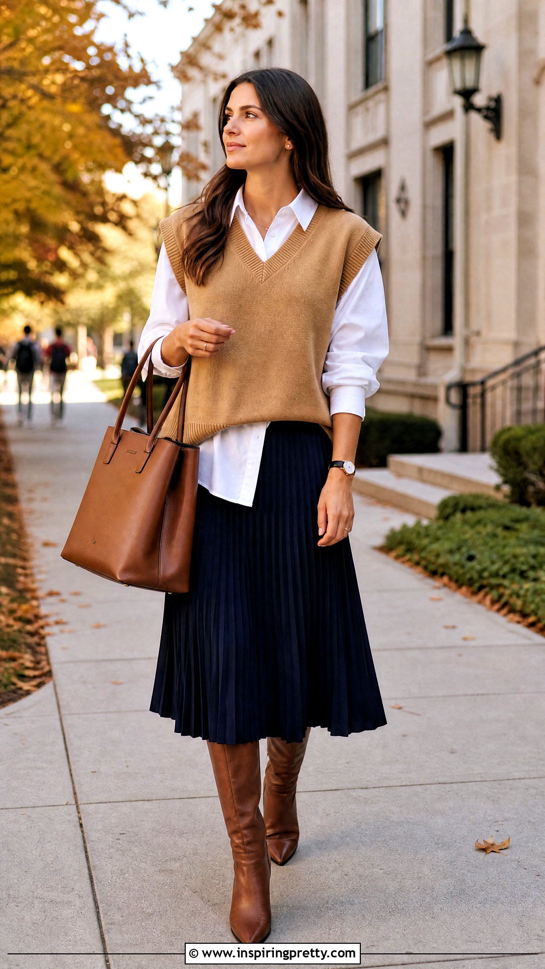 Sweater Vest Fall Outfit - 20 Fall Tops 2024