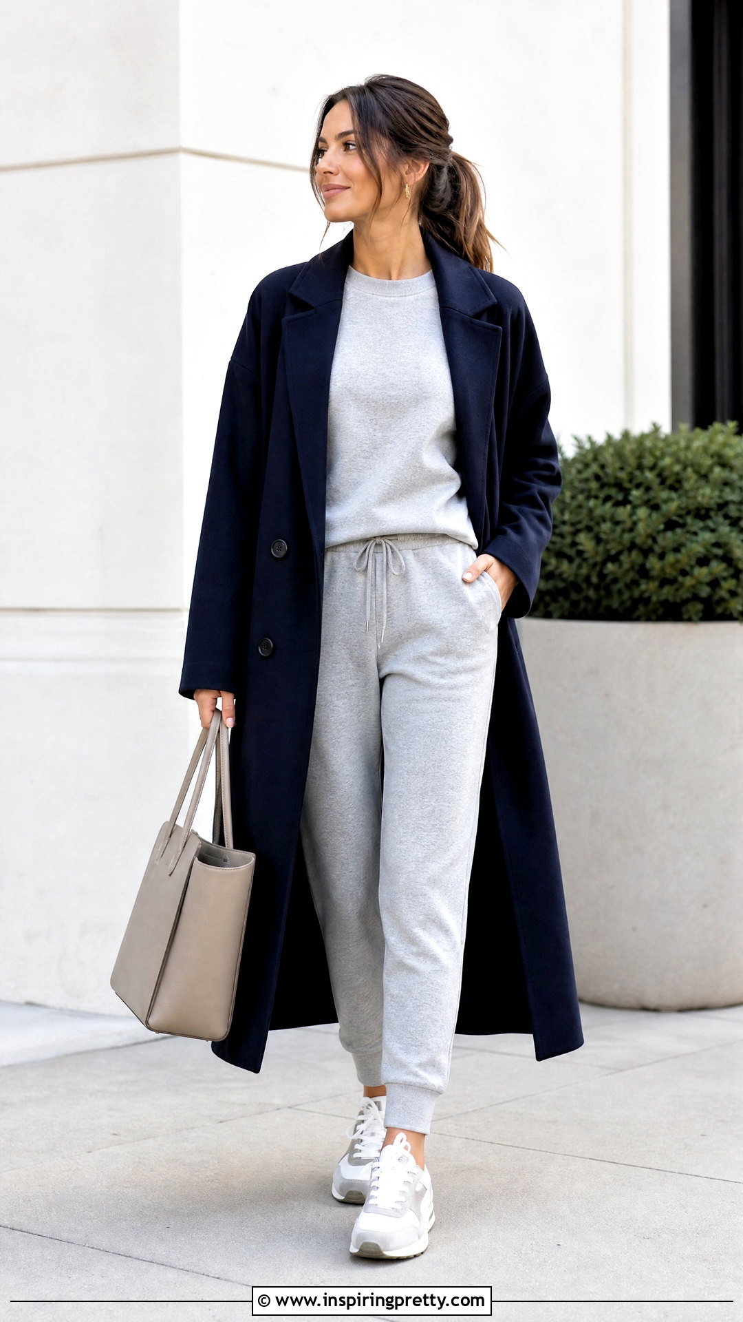 Sweatshirt And Joggers Set - 50 top and down for ladies