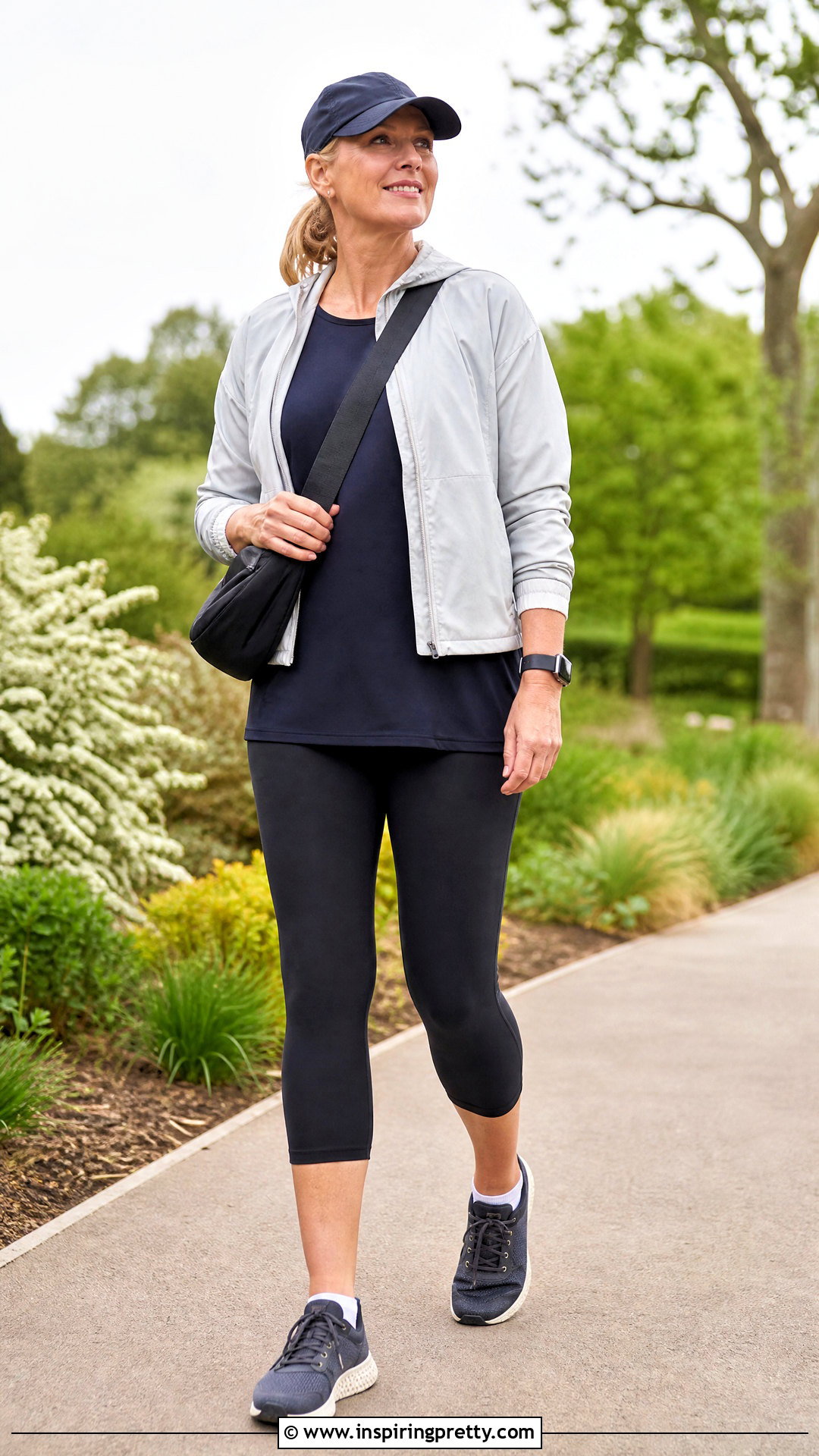 Sweaty Betty Longline Top With Capri Leggings - 20 sweaty betty tops outfit ideas