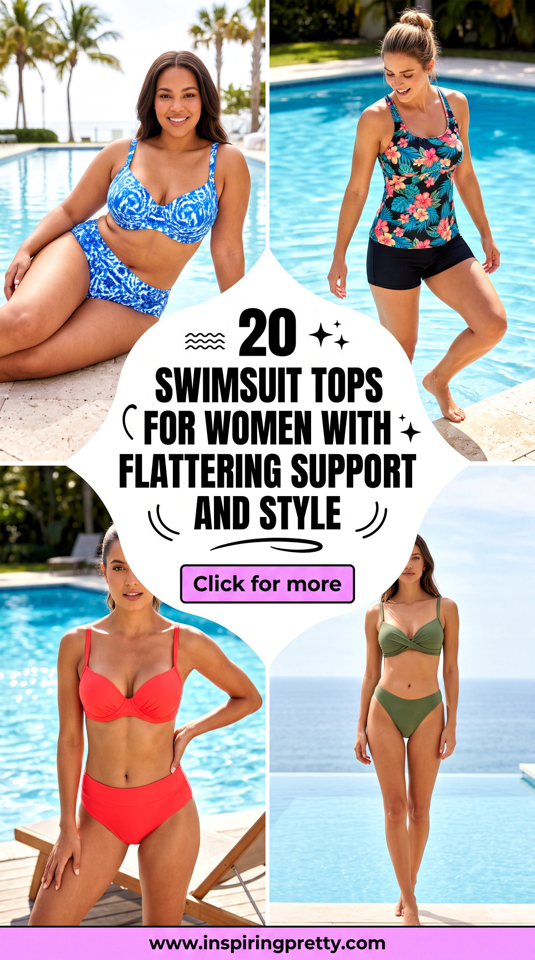 20 Swimsuit Tops for Women With Flattering Support and Style - 20 Swimsuit Tops for Women With Flattering Support and Style