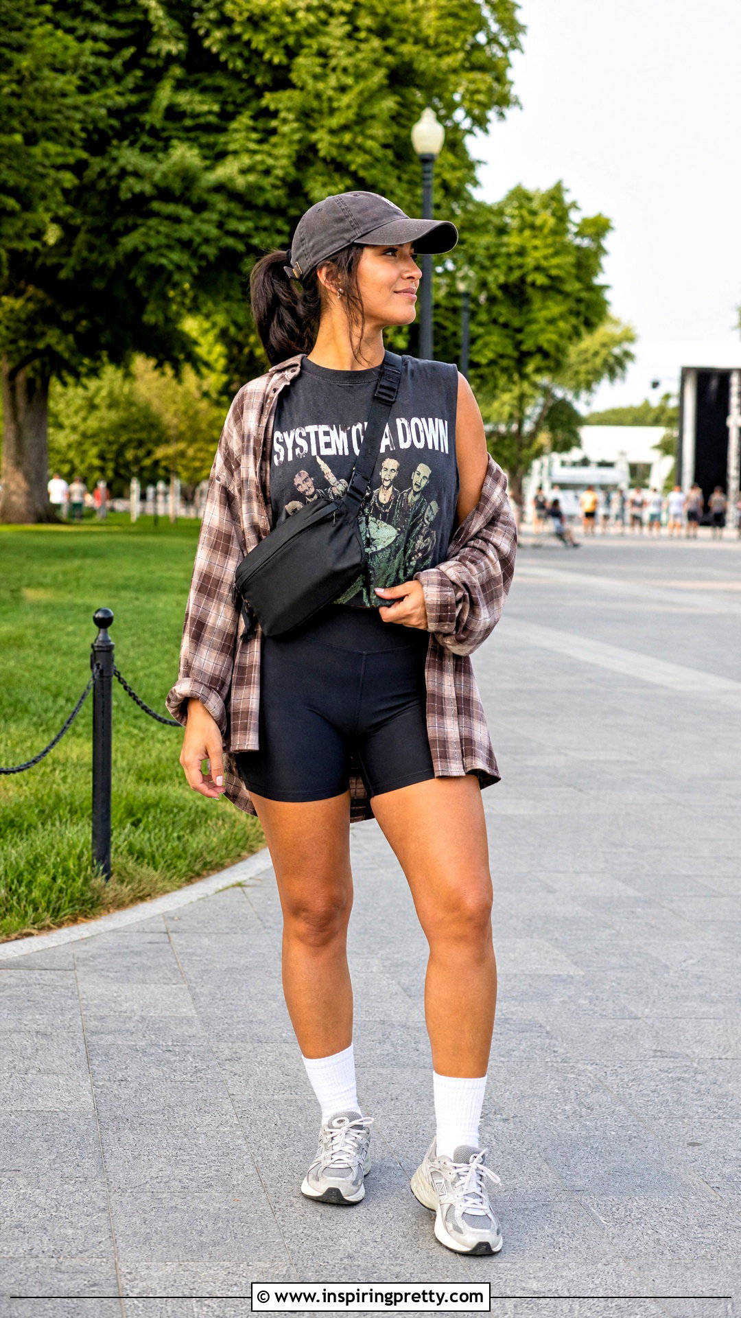 System Of A Down Tank Top With Bike Shorts - 25 System Of A Down Tank Top outfit ideas