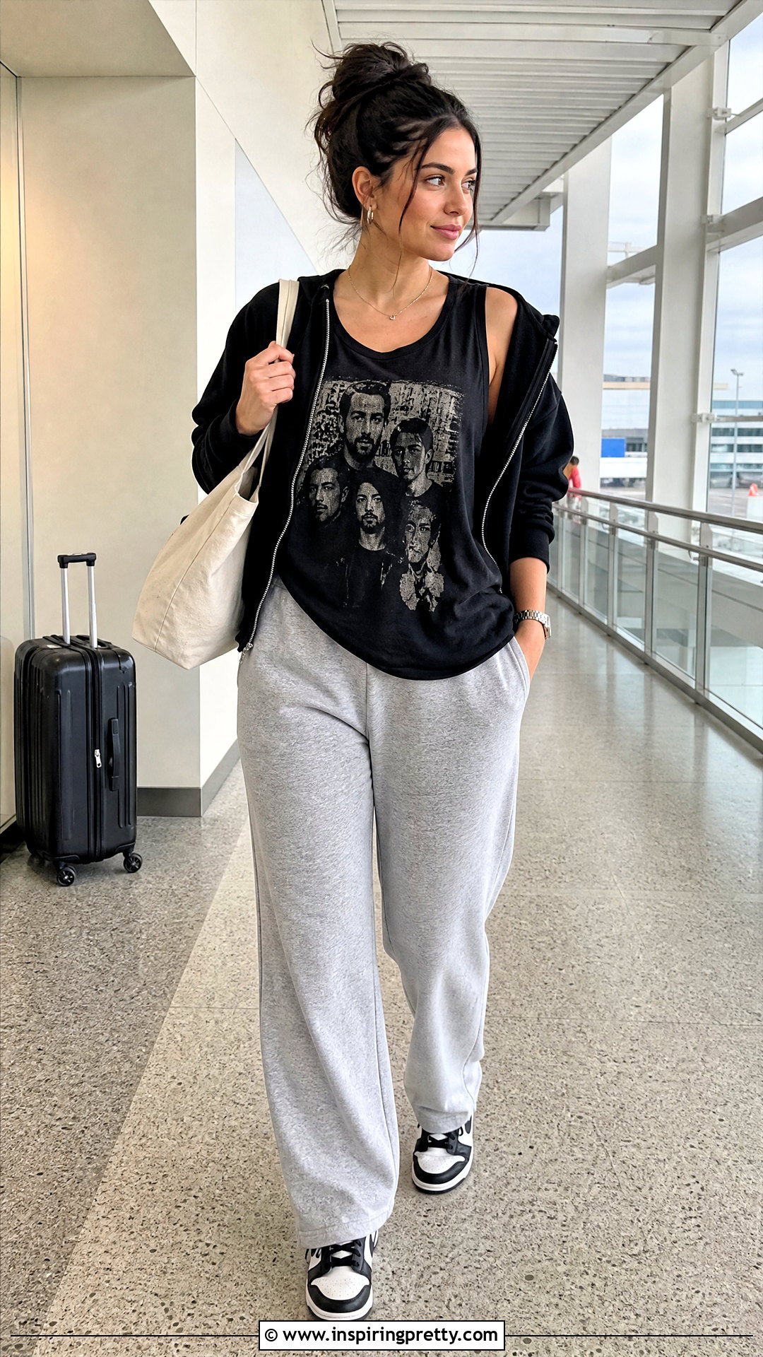 System Of A Down Tank Top With Gray Sweatpants - 25 System Of A Down Tank Top outfit ideas